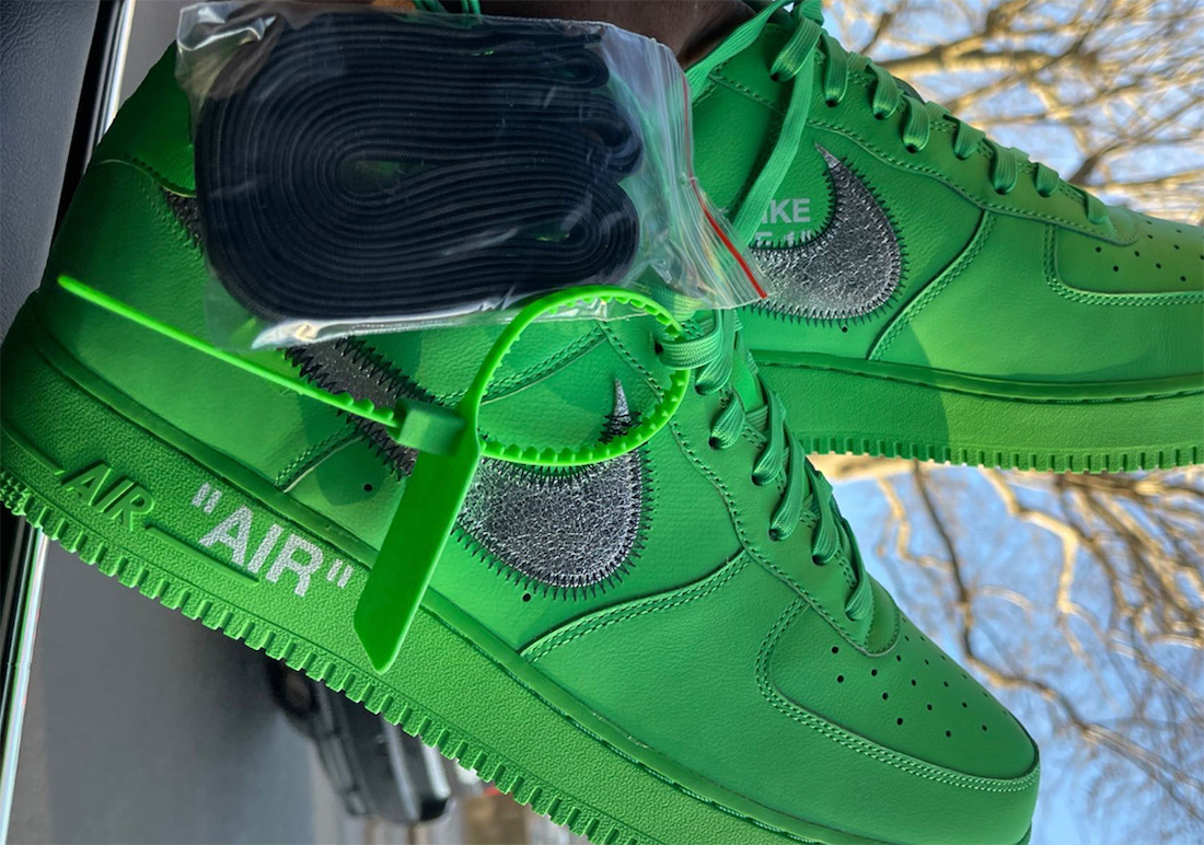 Ecco quando usciranno le Off-White x Nike Air Force 1 Low Green – Outpump